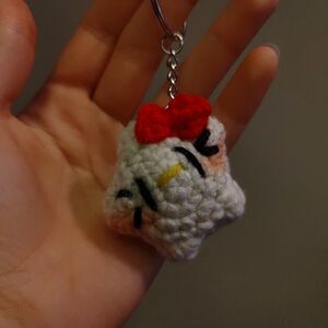 Hello Kitty Keyring Amigurumi Crochet